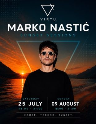 Marko Nastić stiže na Virtù plažu: Leto u Huma Kotor Bay hotelu dobija pravi soundtrack