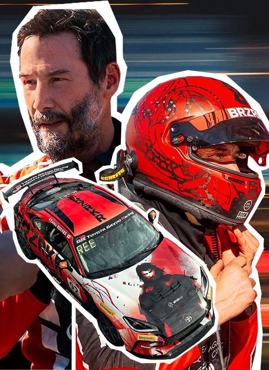 Keanu Reeves se prvi put oprobao u auto trkama - i izleteo sa staze!