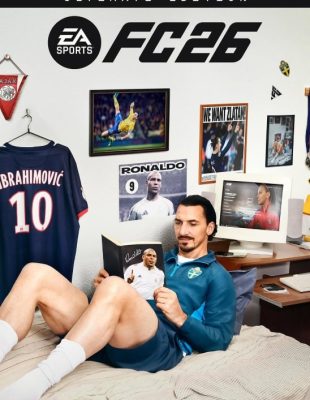 Zlatan Ibrahimović na naslovnici igre FC 26 Ultimate Edition